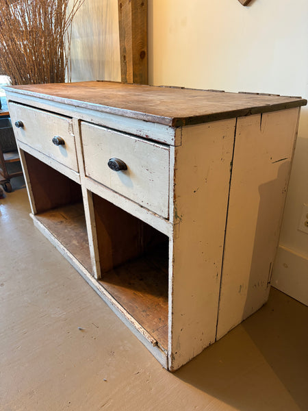 Antique Painted Counter