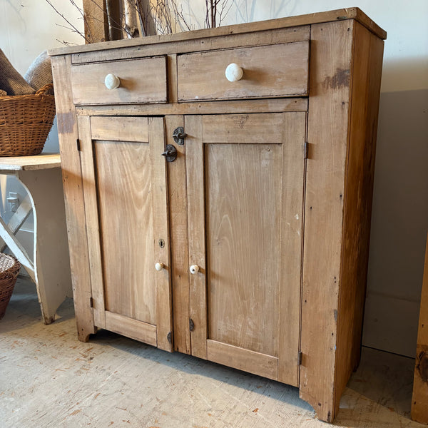 Antique Pine Cabinet