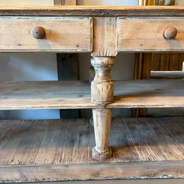 Vintage Pine Console/Island