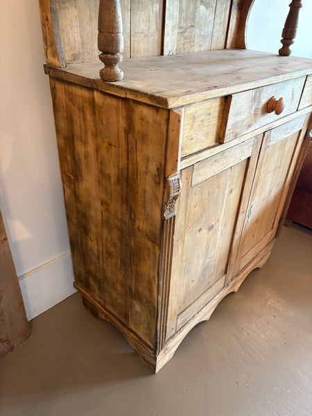 Antique Pine Hutch