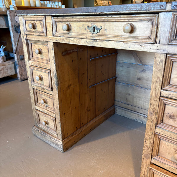 Antique Pine Desk