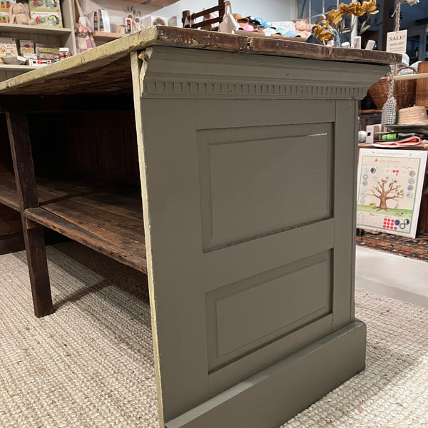 Vintage Painted Store Counter