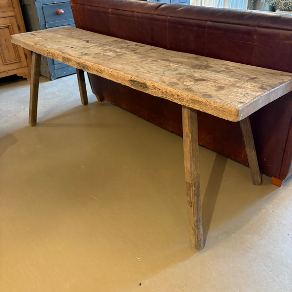 Antique Butchers Bench