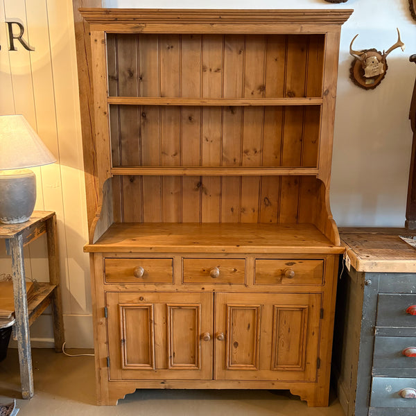 Vintage Pine Hutch
