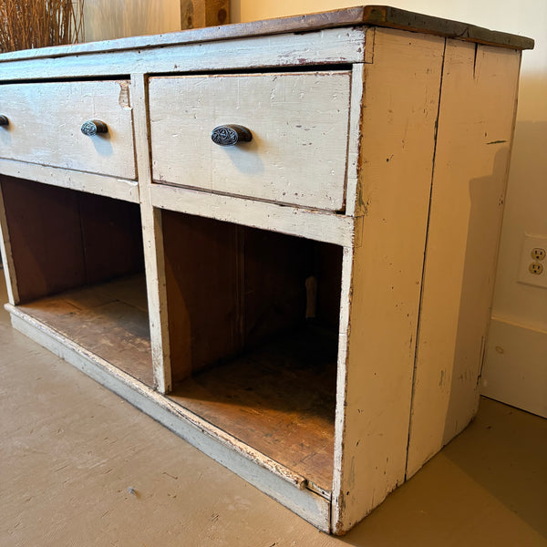 Antique Painted Counter