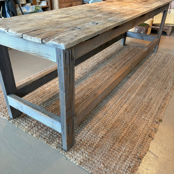 Vintage Pine Worktable
