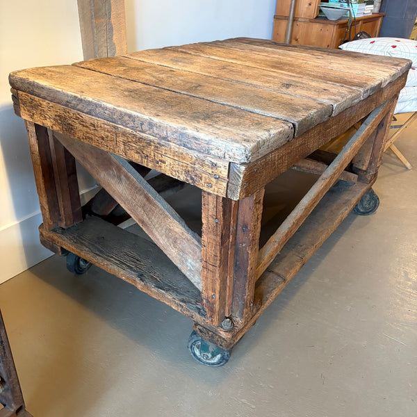 Vintage Factory Cart