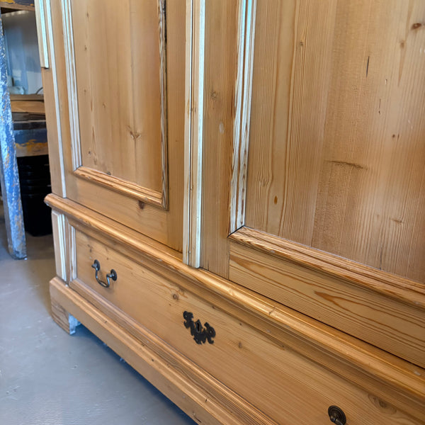 Vintage Pine Armoire