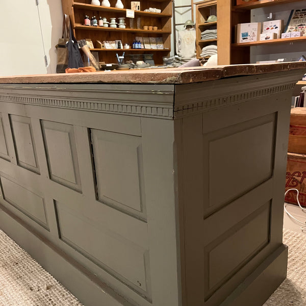 Vintage Painted Store Counter