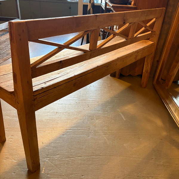 Vintage Pine Bench