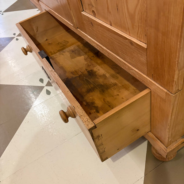 Vintage Pine Armoire