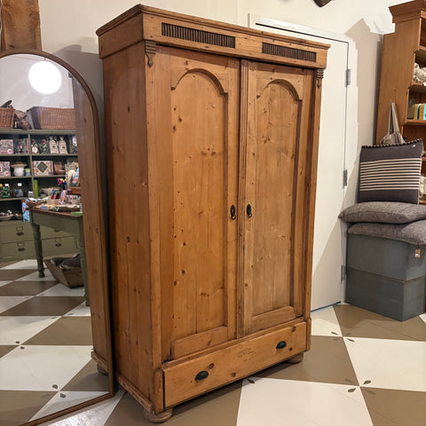 Vintage Pine Armoire