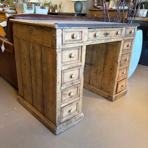 Antique Pine Desk