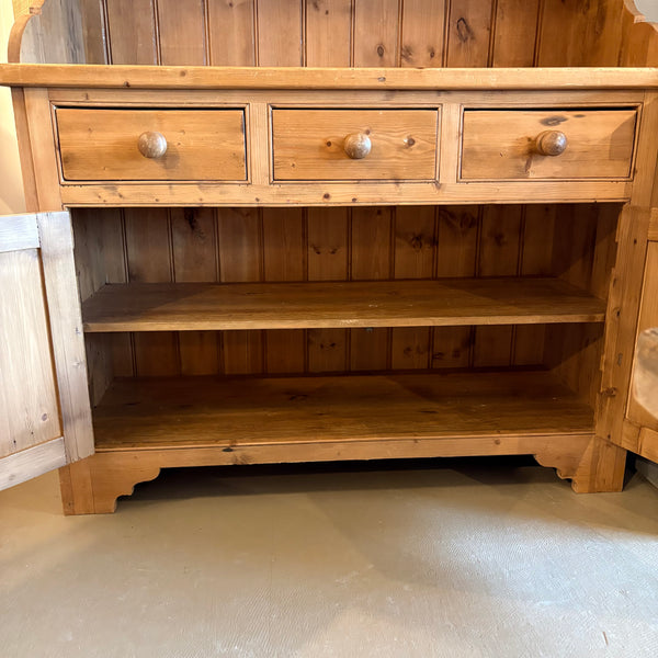 Vintage Pine Hutch