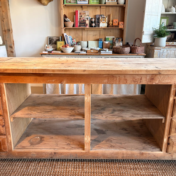 Vintage Pine Workstation