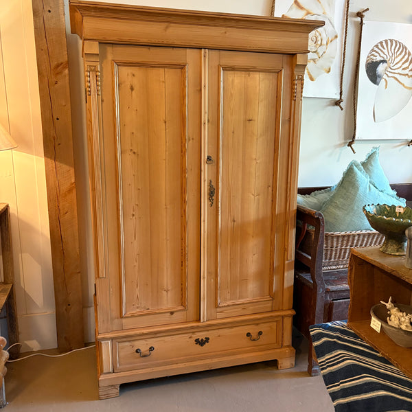 Vintage Pine Armoire