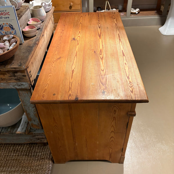 Antique Scandinavian Pine Desk