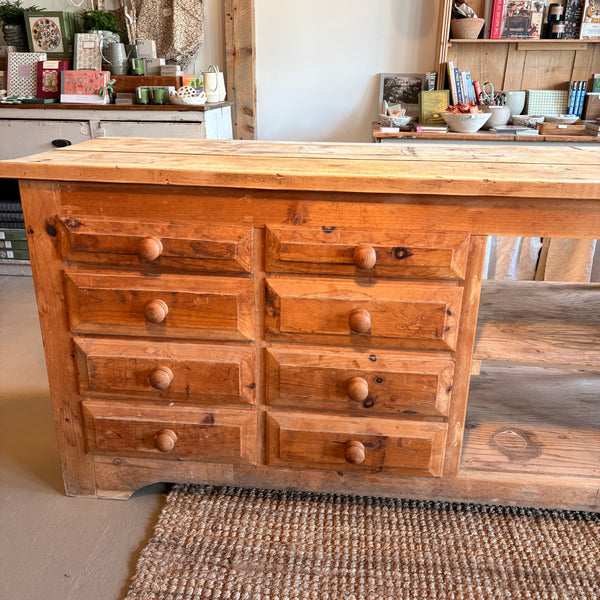 Vintage Pine Workstation