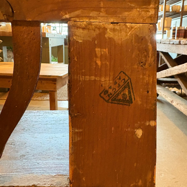 Antique Bench with Drawer