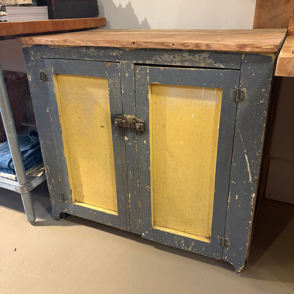 Vintage Cabinet with Original Paint