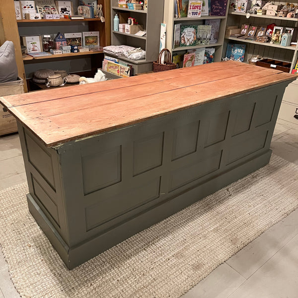 Vintage Painted Store Counter