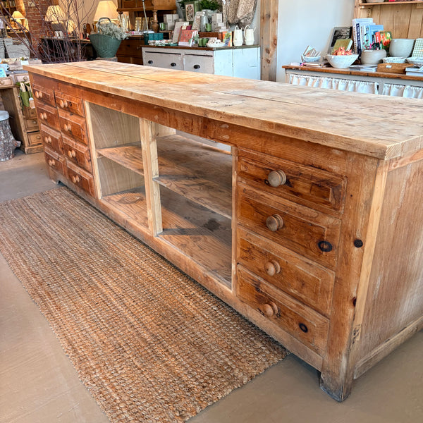 Vintage Pine Workstation