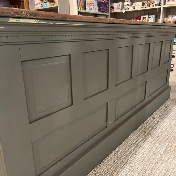 Vintage Painted Store Counter