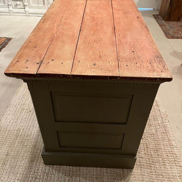 Vintage Painted Store Counter