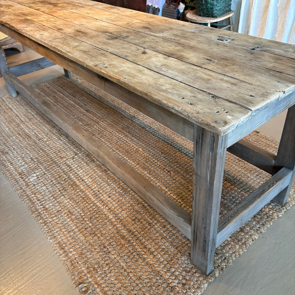 Vintage Pine Worktable