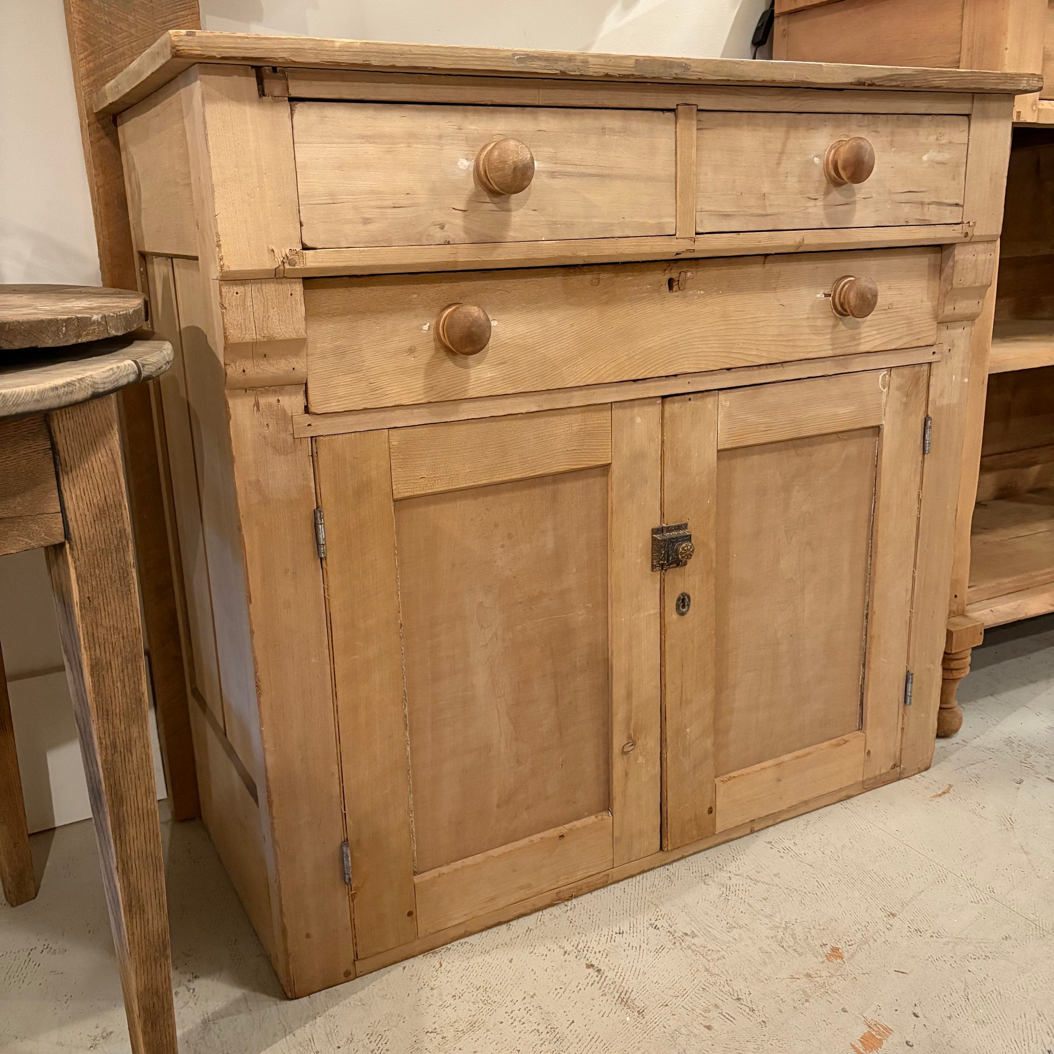 Antique Pine Cabinet