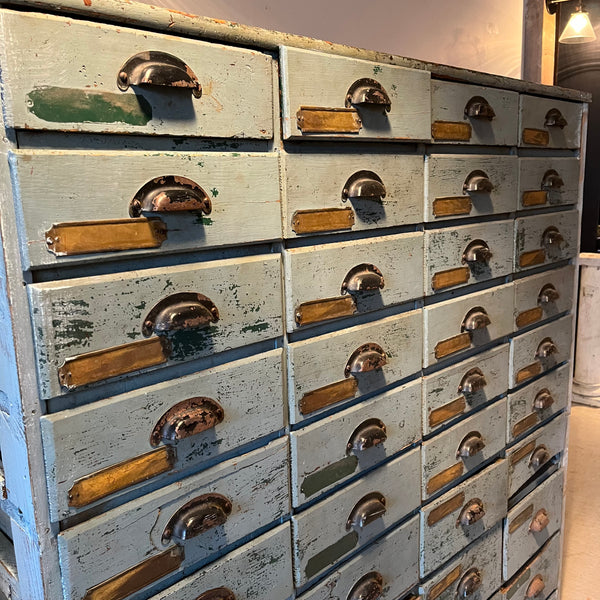 Vintage 40-Drawer Cabinet