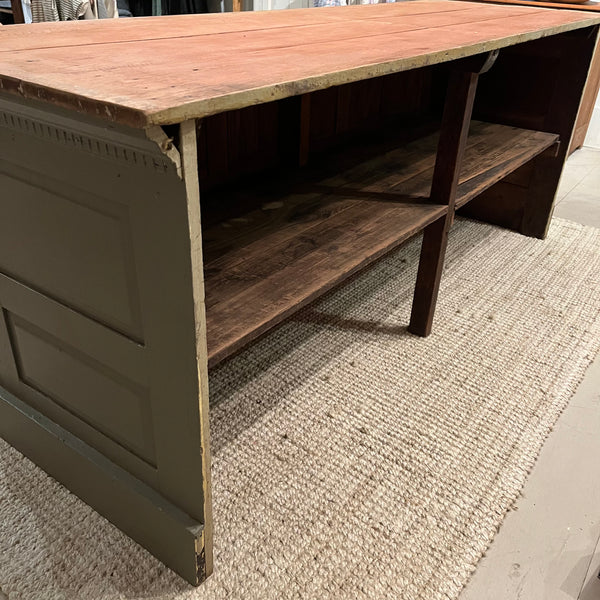 Vintage Painted Store Counter