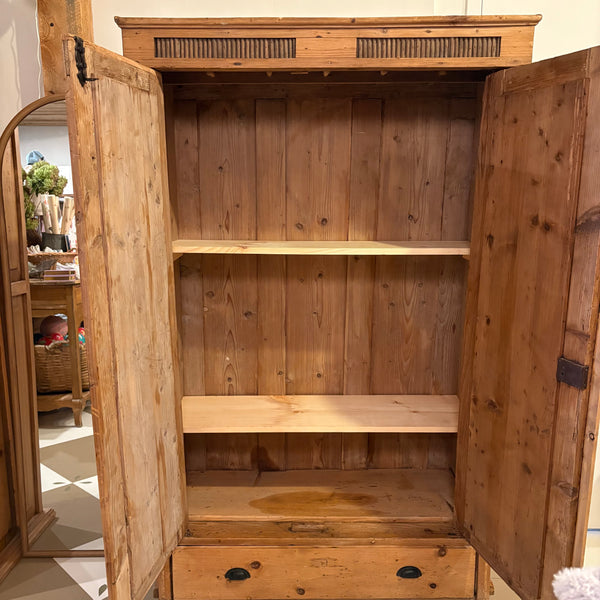 Vintage Pine Armoire