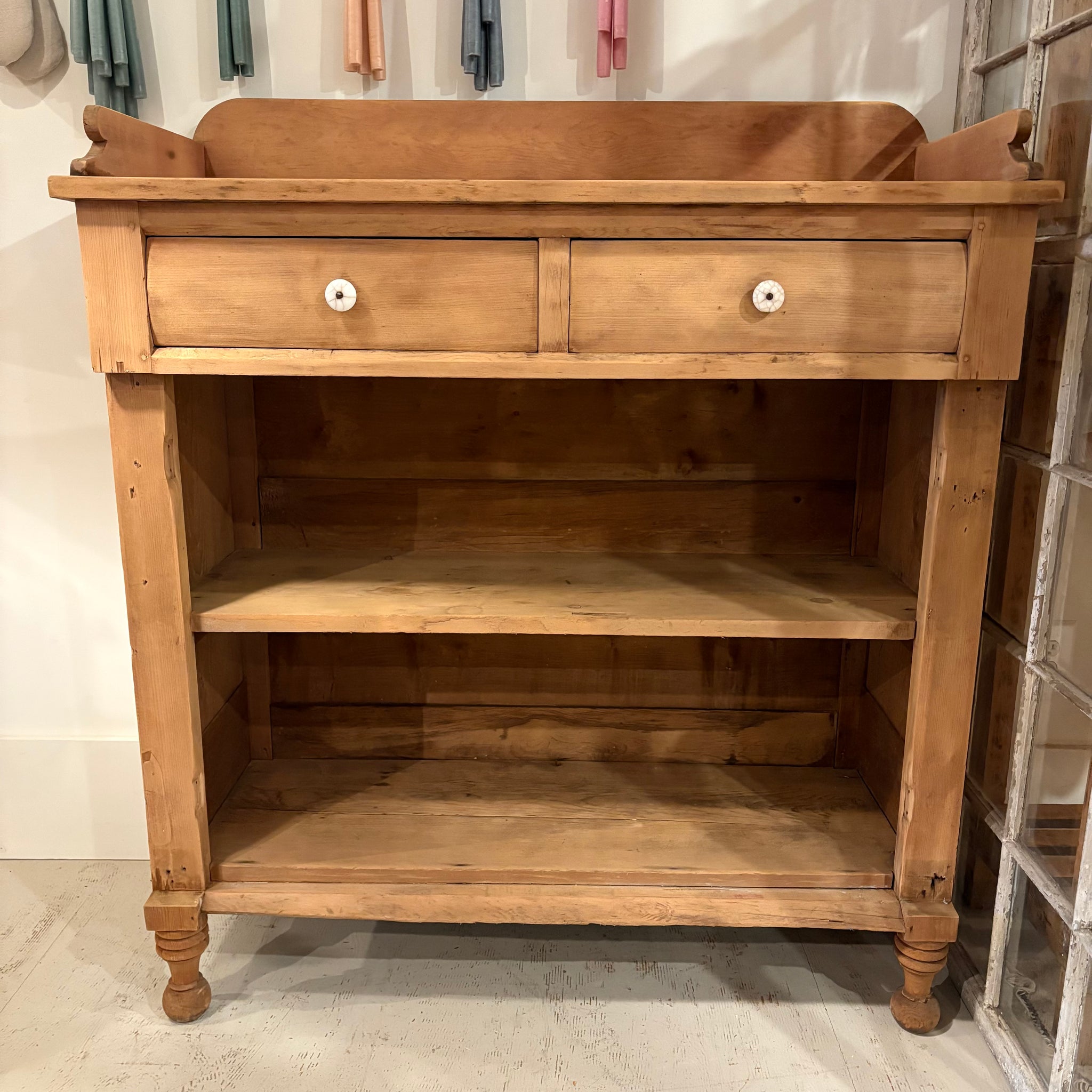 Antique Pine Server