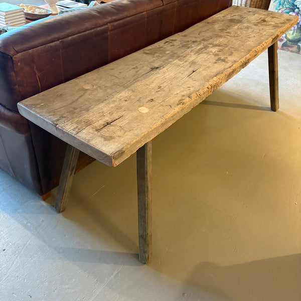 Antique Butchers Bench