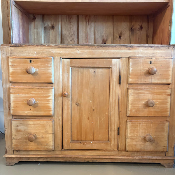 Antique Pine Hutch