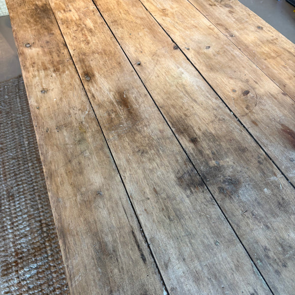 Vintage Pine Worktable