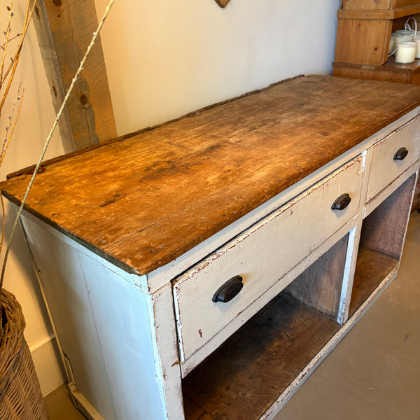 Antique Painted Counter