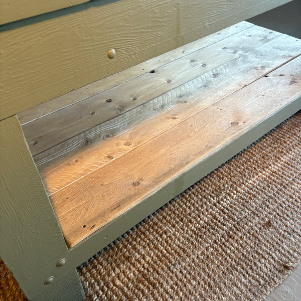 Vintage Painted Island with Lower Level