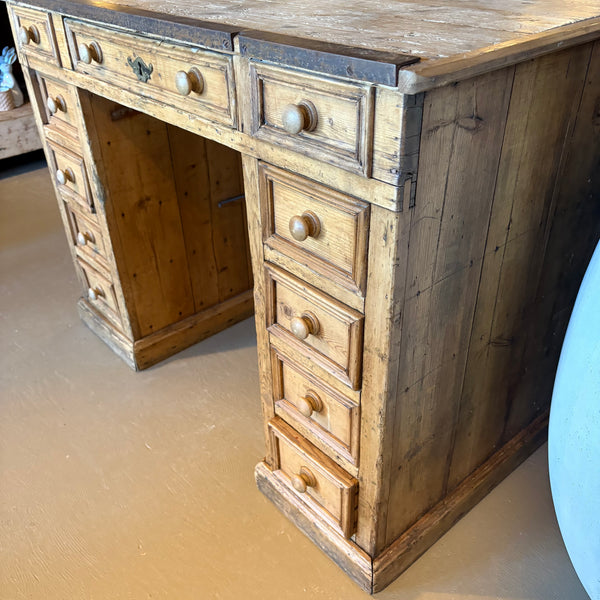 Antique Pine Desk
