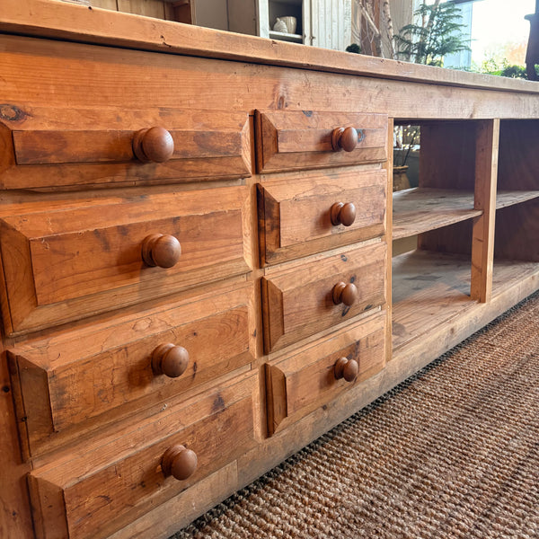 Vintage Pine Workstation
