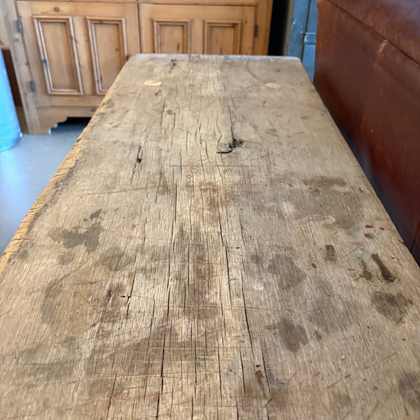 Antique Butchers Bench