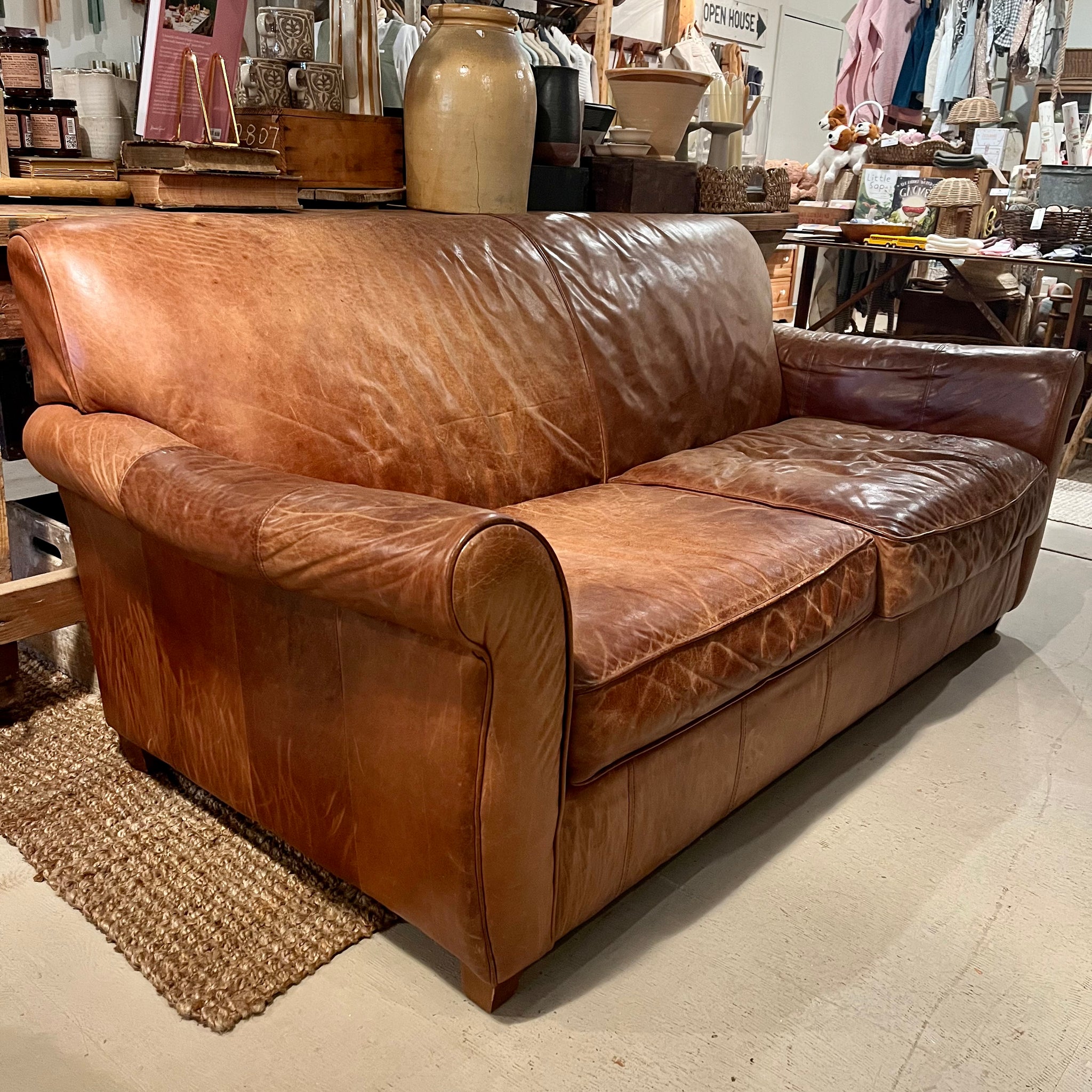 Leather Sofa