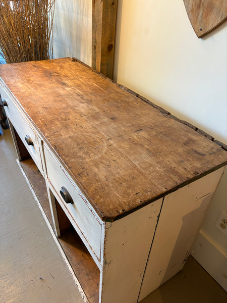 Antique Painted Counter