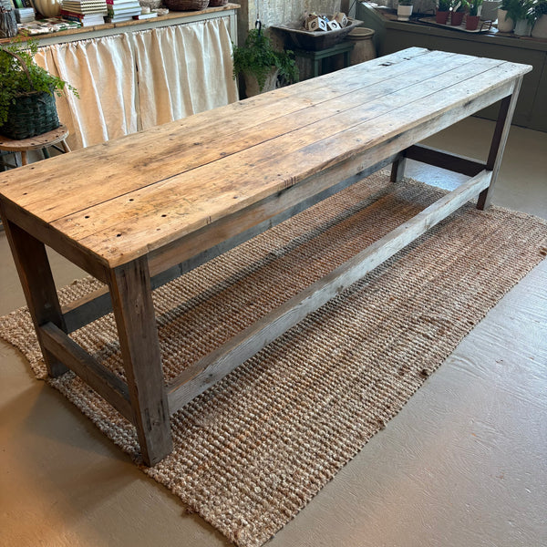 Vintage Pine Worktable