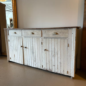 Vintage Beadboard Cabinet