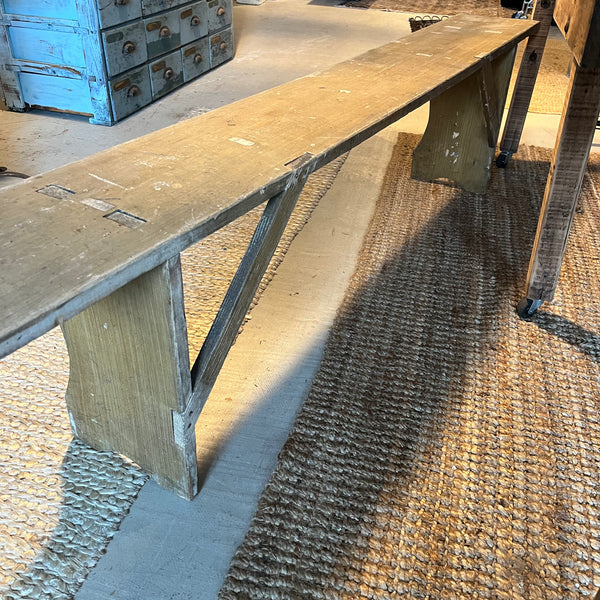Vintage Pine Bench