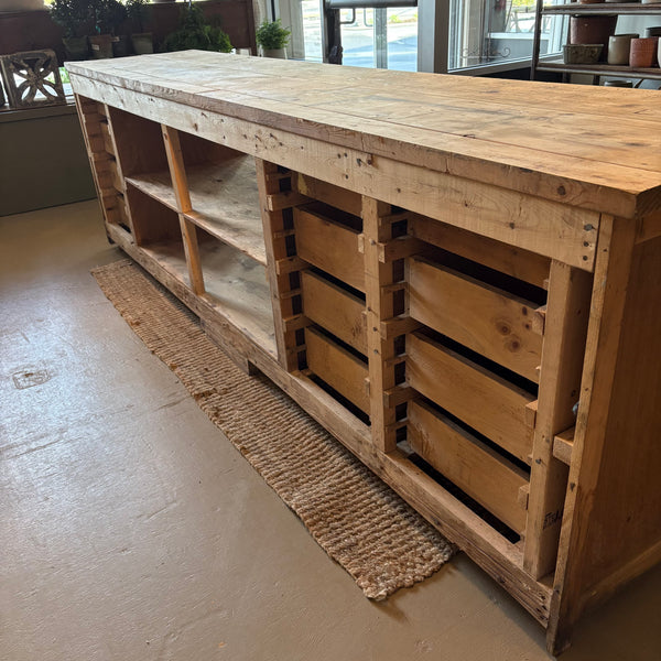 Vintage Pine Workstation