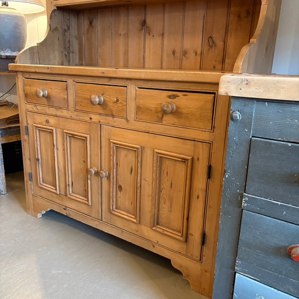 Vintage Pine Hutch