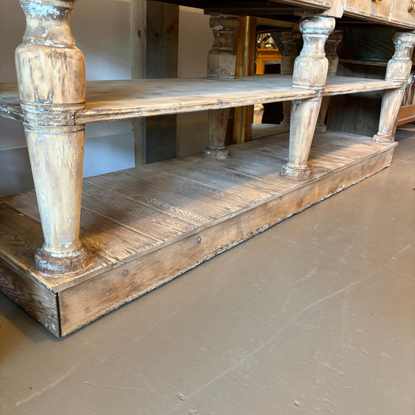 Vintage Pine Console/Island
